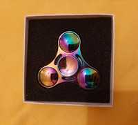 Fidget spinner profesional, aliaj de zinc, multicolor