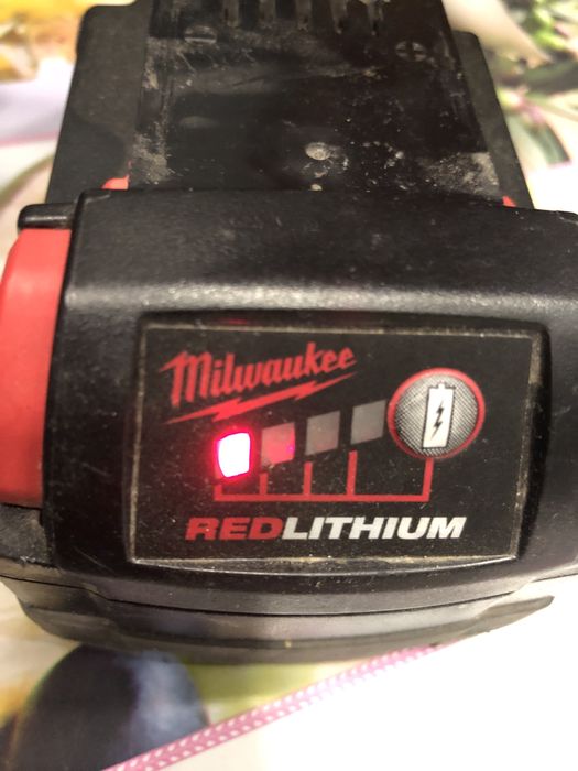 Acumulator Baterie Milwaukee M18 XC 5.0AH Red Lithium
