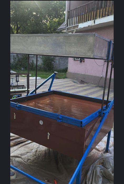 Вакуумная формовка. Вакуумформовка. Вакуумноформовочный станок.Аппарат