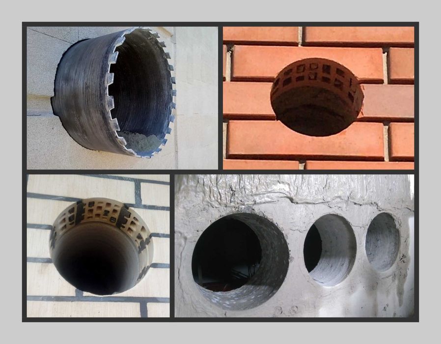 Алмазное сверление и бурение бетона и кирпича. Самые добрые цены