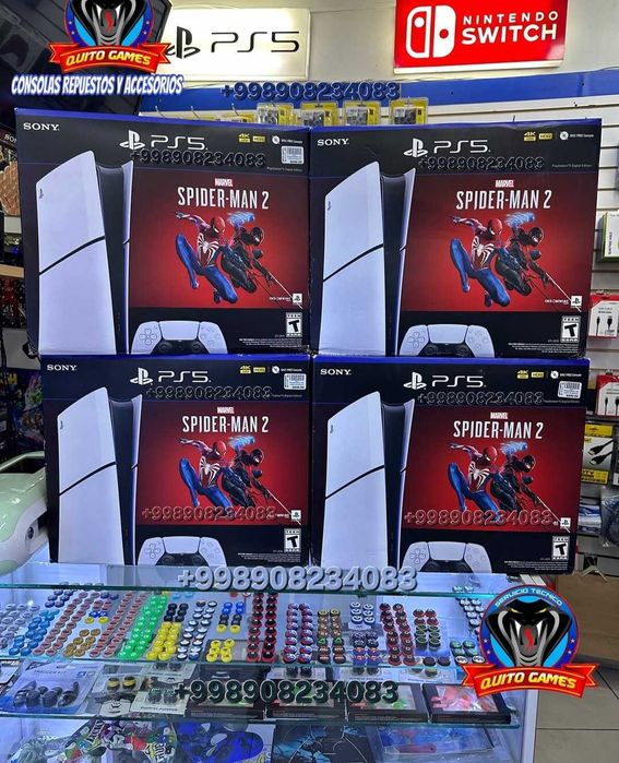 Playstation 5 PS5 Slim 1TB NOVI оптом топ с играми PS3 PS4 PS5