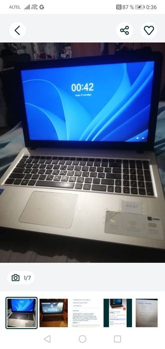 Ноутбук Asus Windows 11 pro