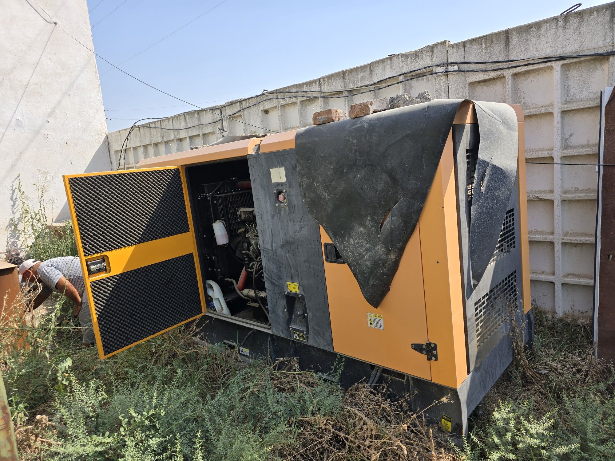 Generator 75kw yangi 1 oy ishlagan