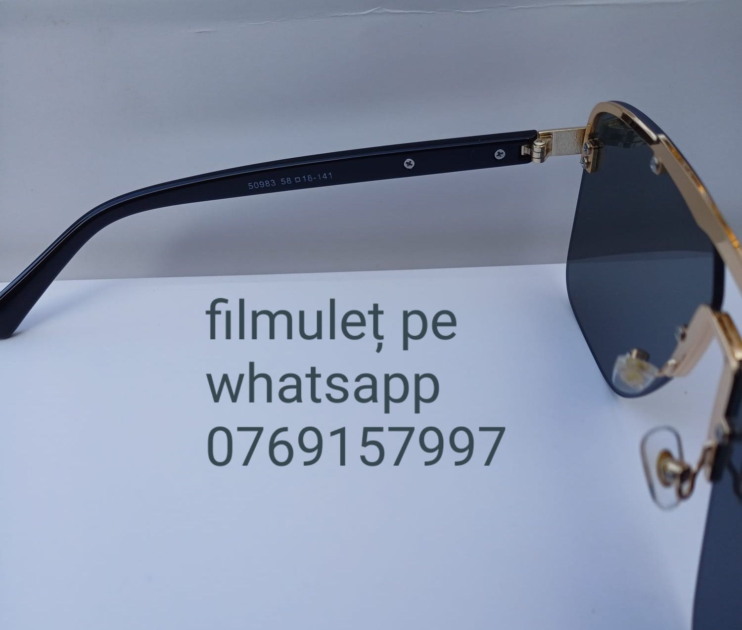 Ochelari de soare p.d 50983 auriu