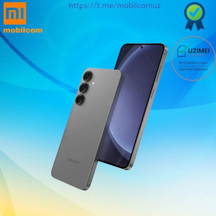 Новый Samsung Galaxy S24 Fe  8/256Gb  +IMEI +Гарантия +Доставка