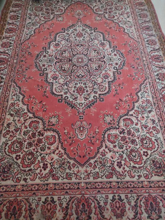 Красный шерстяной ковёр 3*4