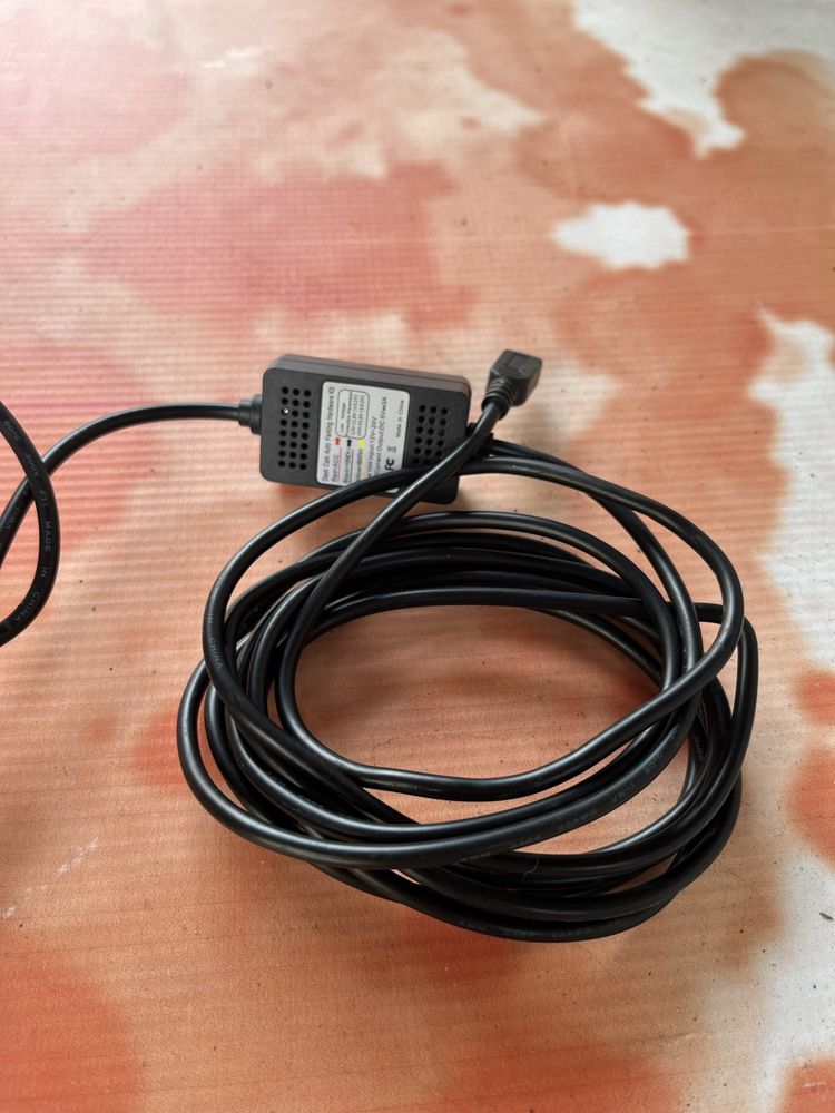Cablu alimentare MicroUSB pentru camera bord auto