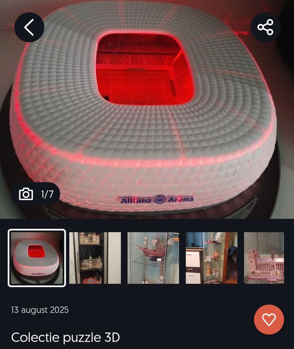 Machete masini puzzle 3D scara 1/6 1/32 1/36 1/43