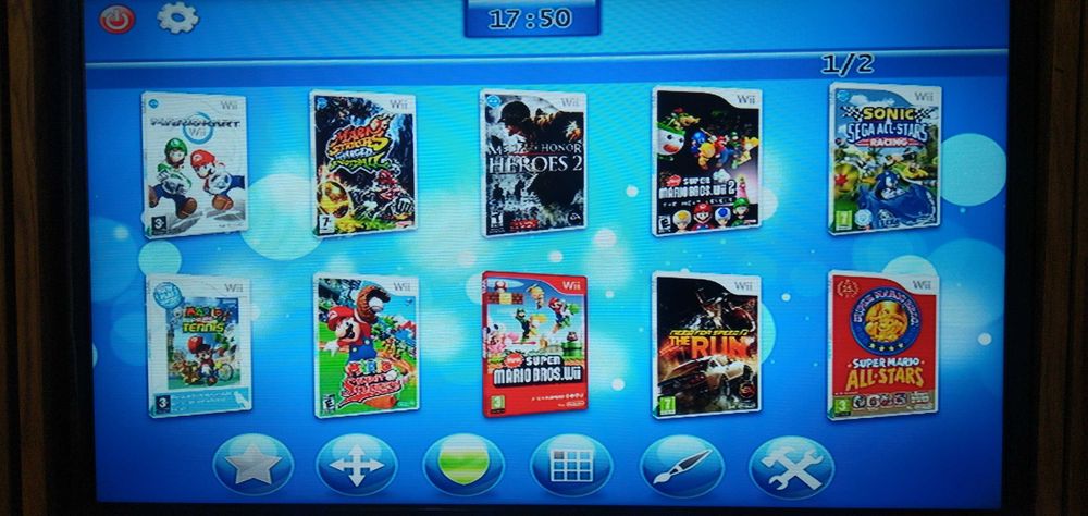 Vand nintendo wii modata, manete, stick 64gb, 30 jocuri - Mario, Zelda