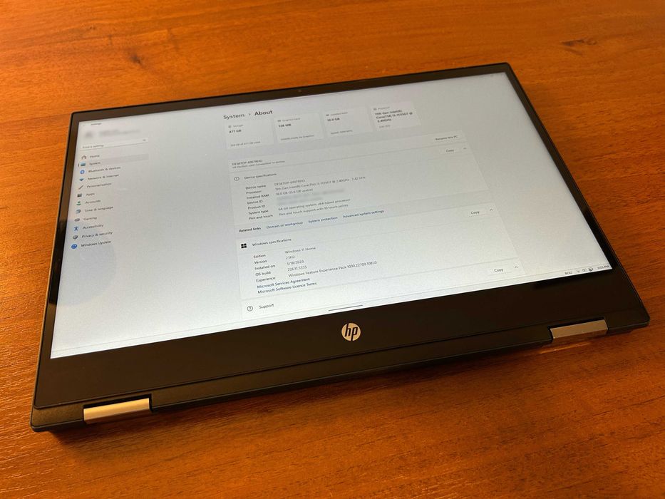 HP Pavilion 2in1 x360 Convertible, Intel Core i5-1135G7, Touch Screen