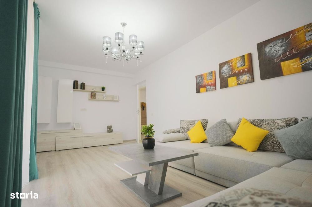 3 Cam, Decomandat, 2 Bai, Mobilat Si Utilat + Parcare!