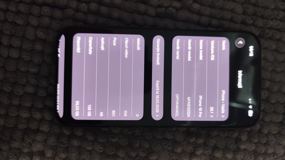 Schimb iPhone 16 pro, cu 17 pro sau pro Max.