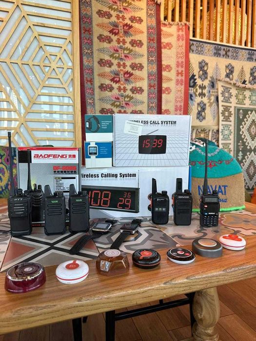 Кнопки вызова персонала, Часы для официантов, Пейджеры, Табло!