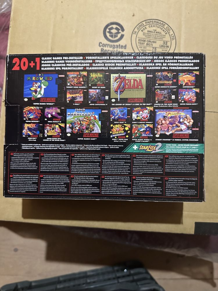 Consola Nintendo clasic mini