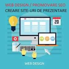 Creare siteuri web de prezentare / Web design / Promovare Seo