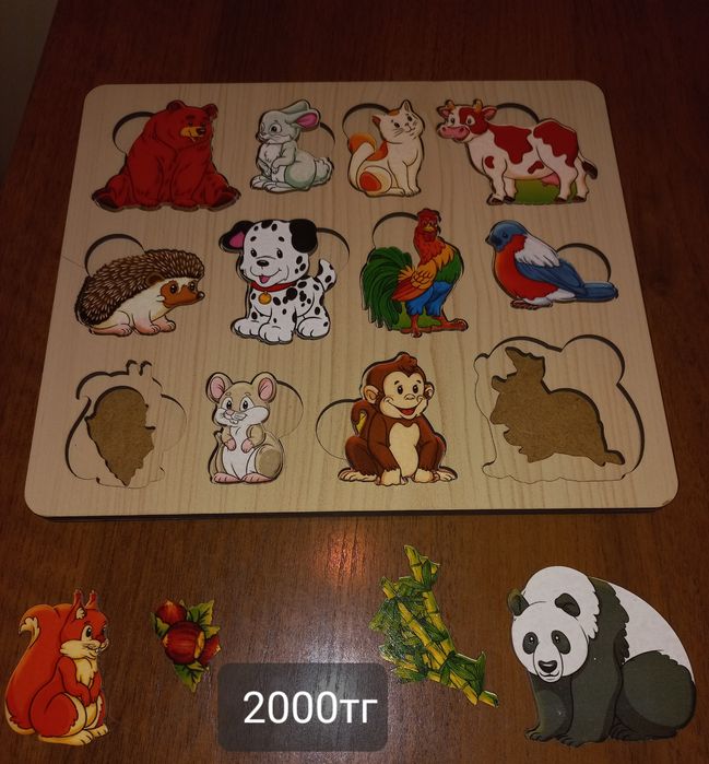 Продам детские пазлы