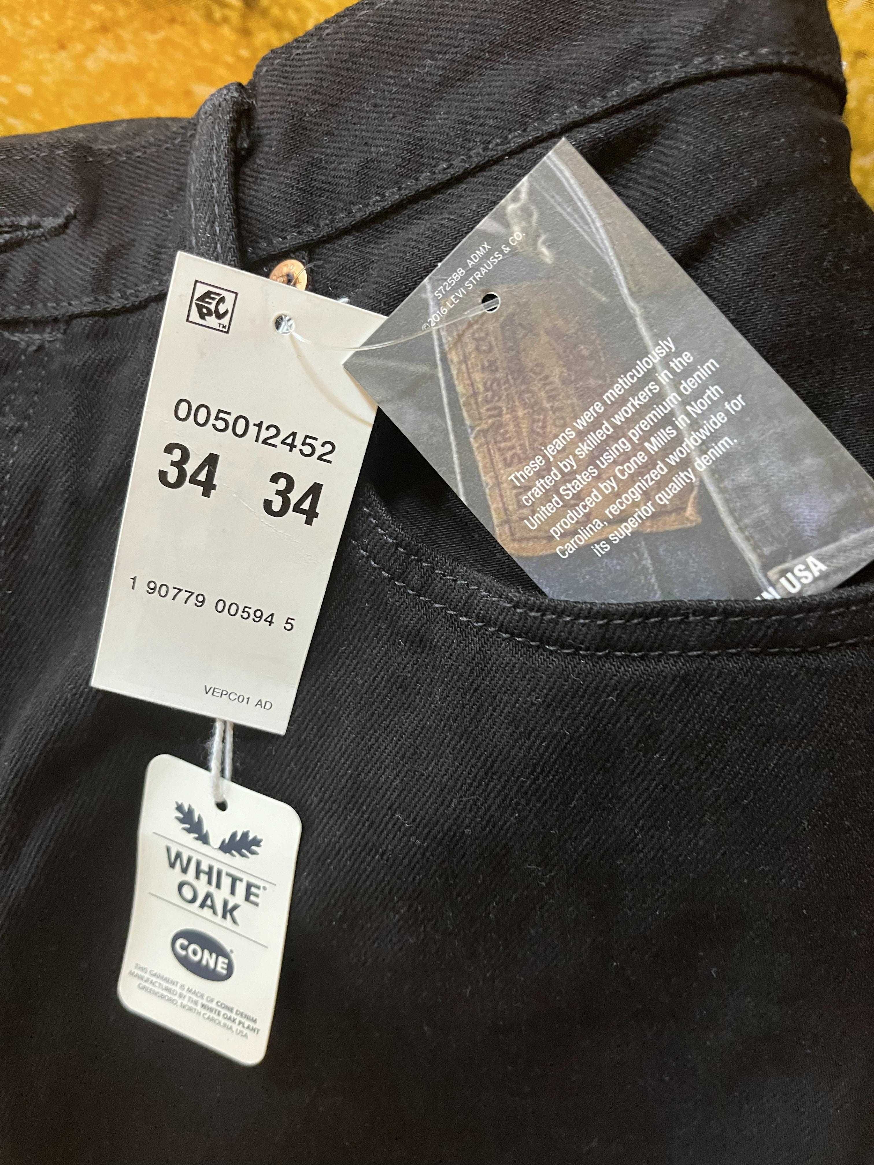 НОВИ Оригинални Дънки  Levi's  '501 - произведени в САЩ