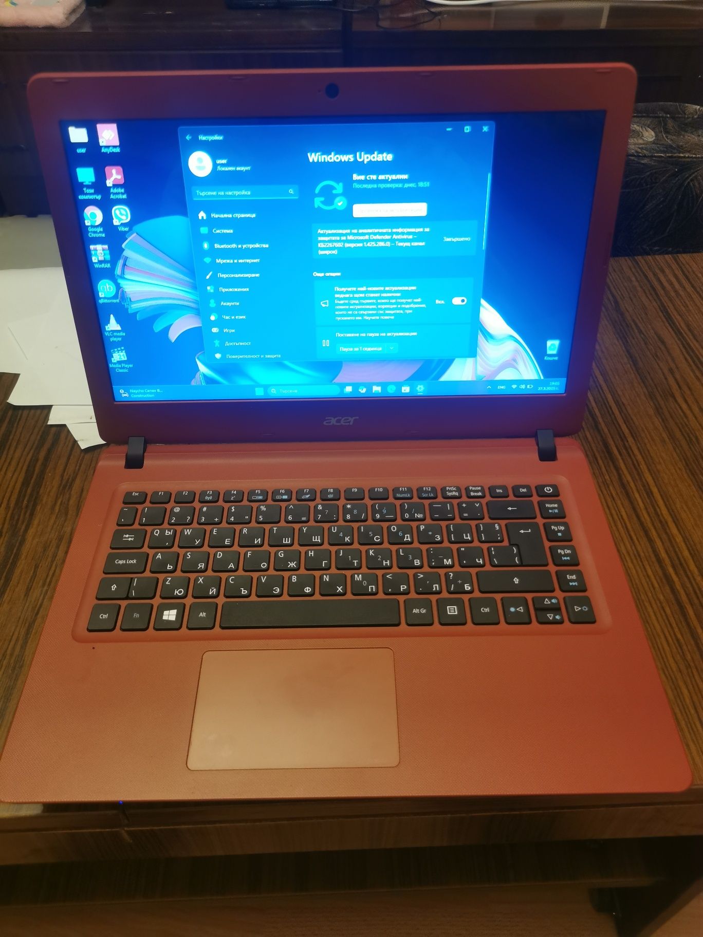 Лаптоп Acer ES1-432 14инча