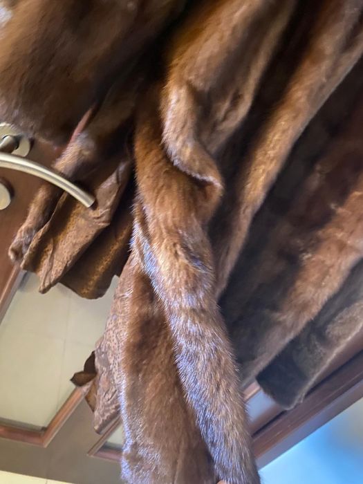 Blana naturala nurca (vizon) croiala moderna