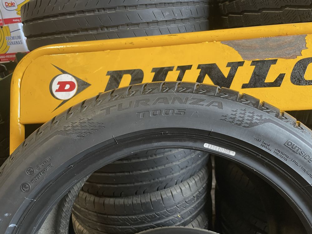 235/45/17 Bridgestone Turanza, 2бр, 8мм, ДОТ 2018