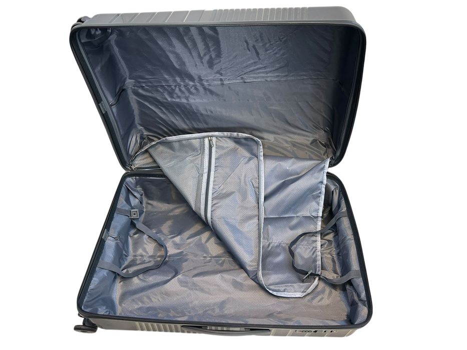 Vând troller nou, 75x48x31 cm, propilena, incasabil, cu roți duble