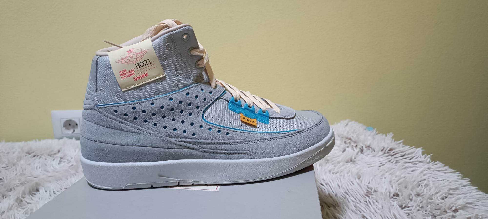 Union LA x Air Jordan 2 Retro SP 'Grey Fog.'