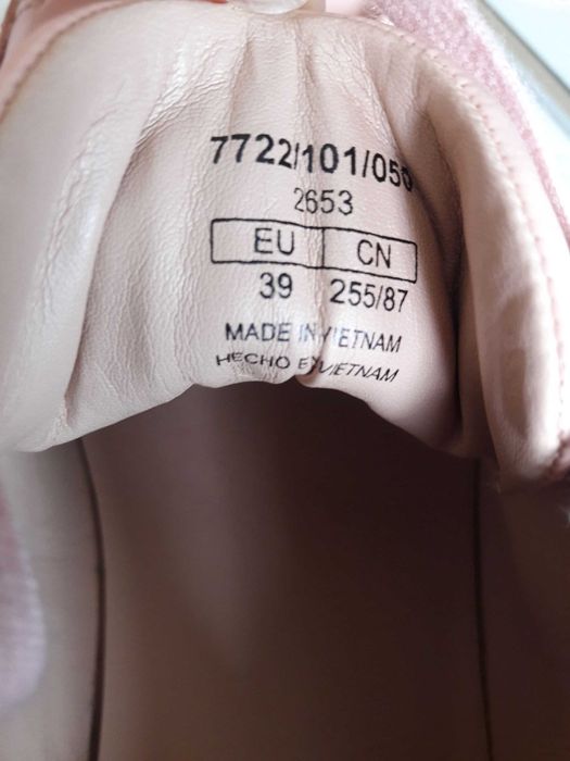Pantofi dama Zara, masura 39, culoare roz