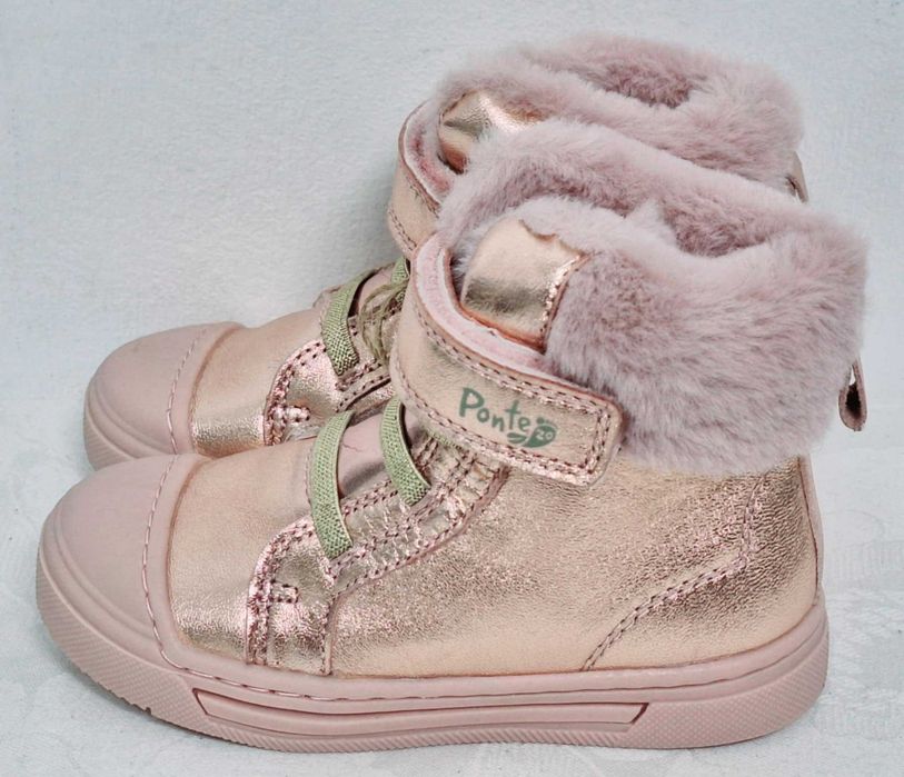 Ghete imblanite noi Ponte 20 supinati din piele naturala