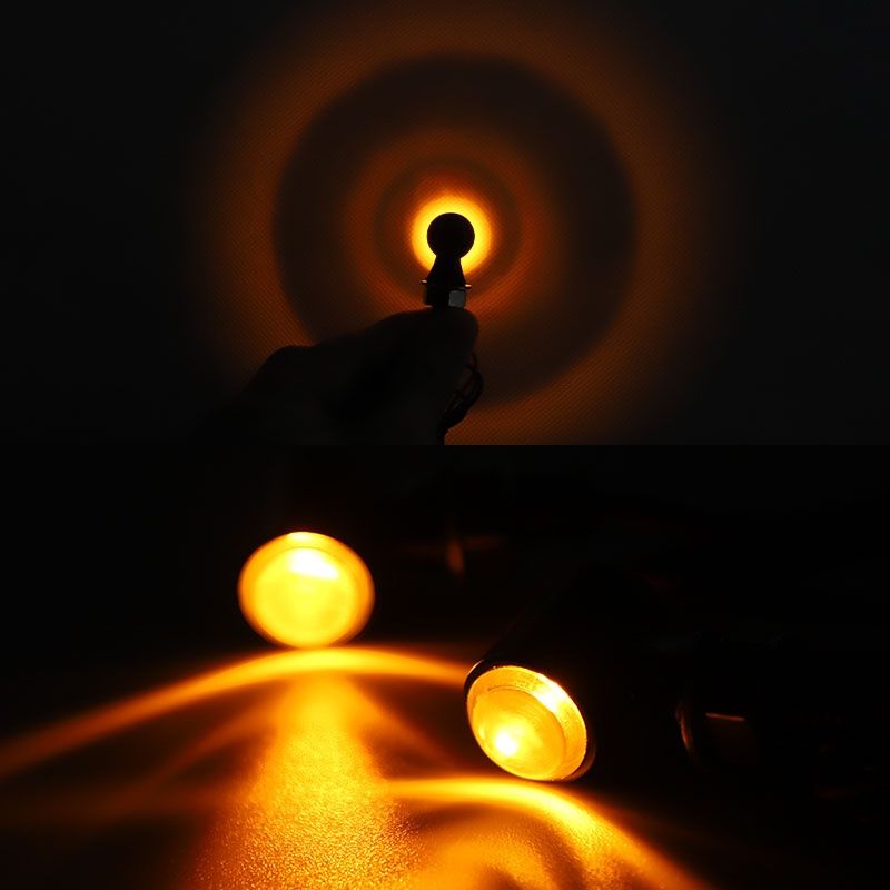 Метални LED мигачи за мотор