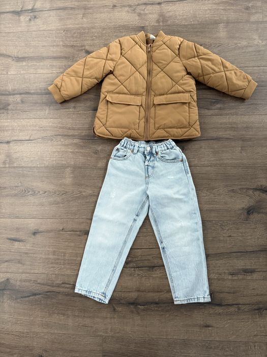 Комплект яке H&M+дънки Zara