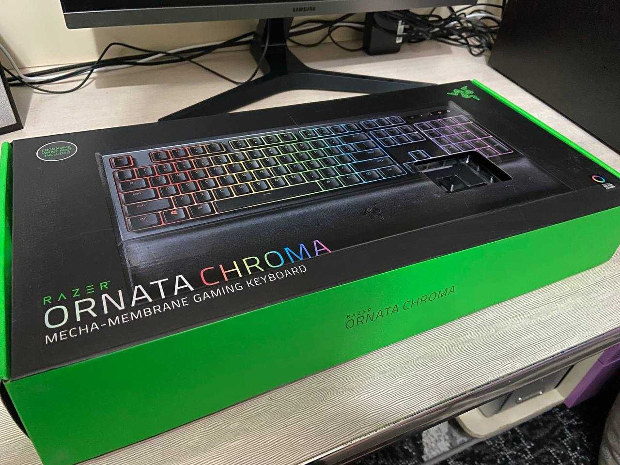 Razer RGB Ornata Chroma + Logitech RGB G102