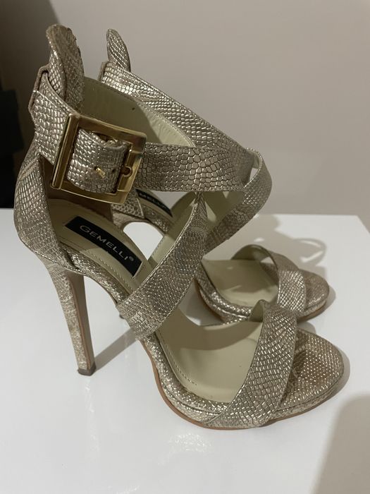 Sandale din piele “Gemelli”