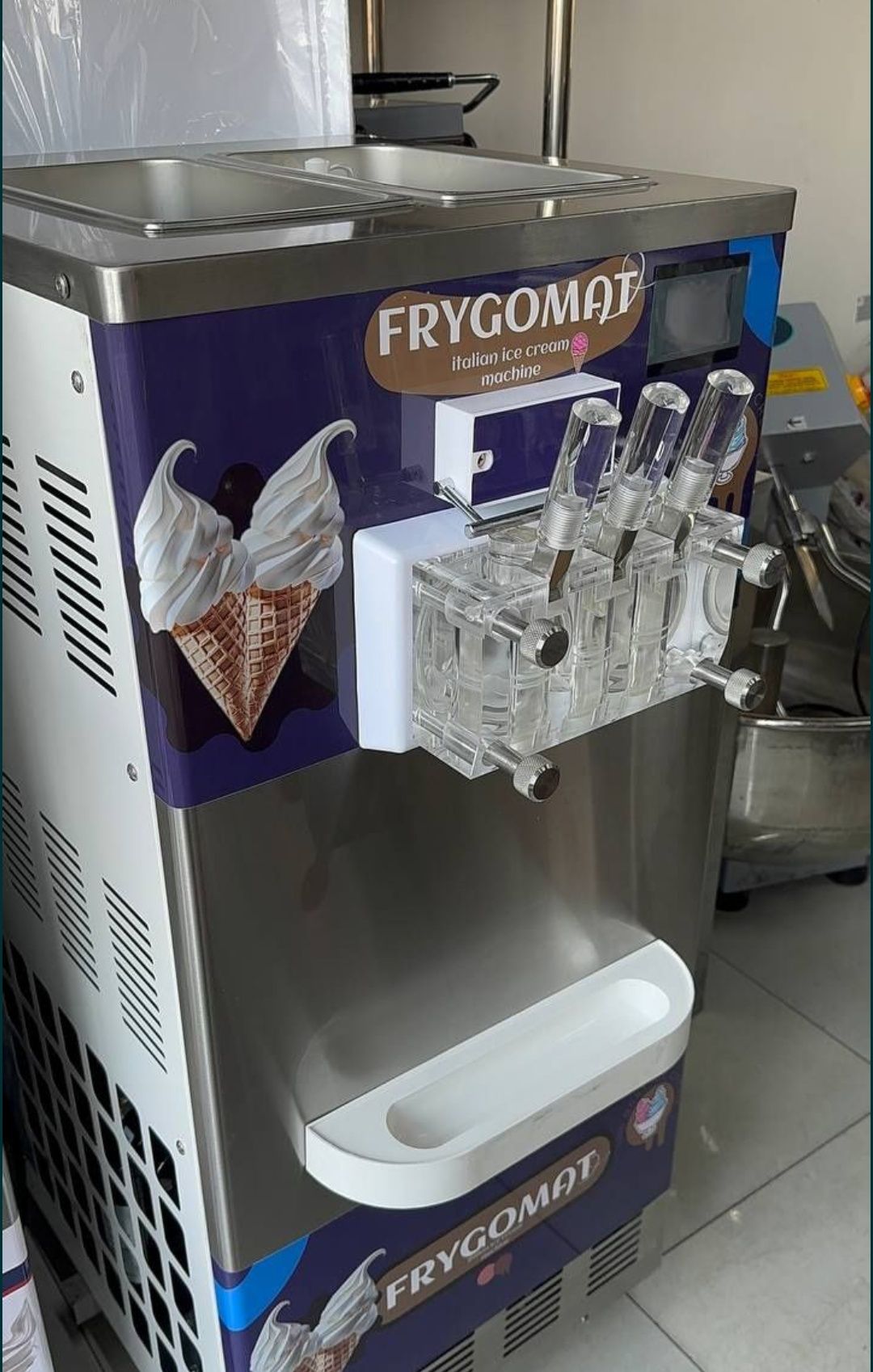 Frezer frezir Marojine aparat muz qaymoq aparat frezer firezr frizer