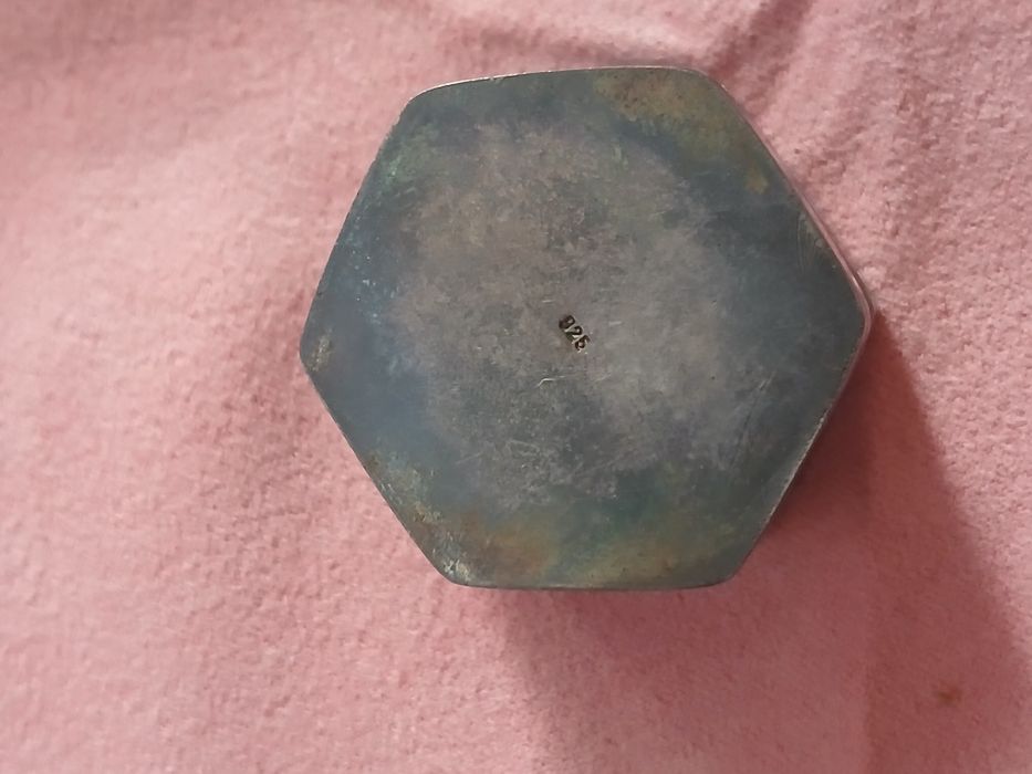 Cutiuta argint masiv 925