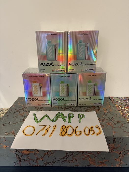 Vape vozol vista 40.000 fumuri
