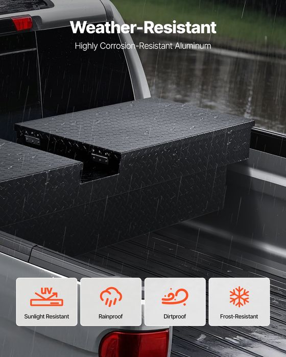 Cutie Aluminiu pentru Scule Camion,1778x508x330mm,Negru