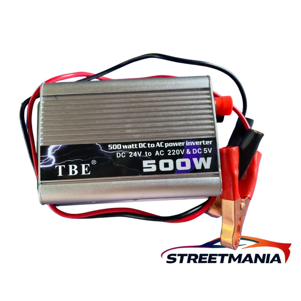 Нов Инвертор 500W – 24V към 220V