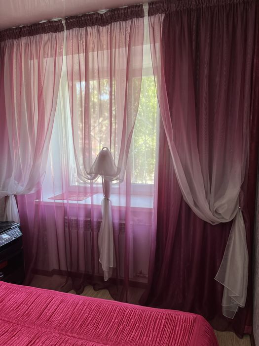 Шторы + покрывало