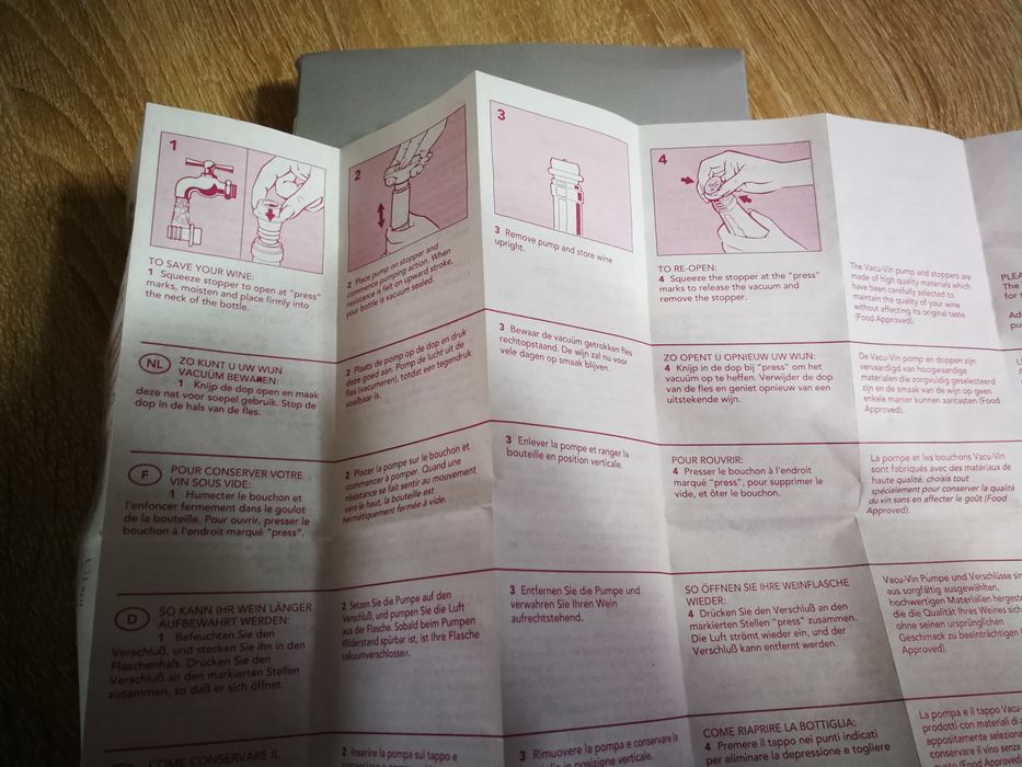 Sistem vacuum sticle