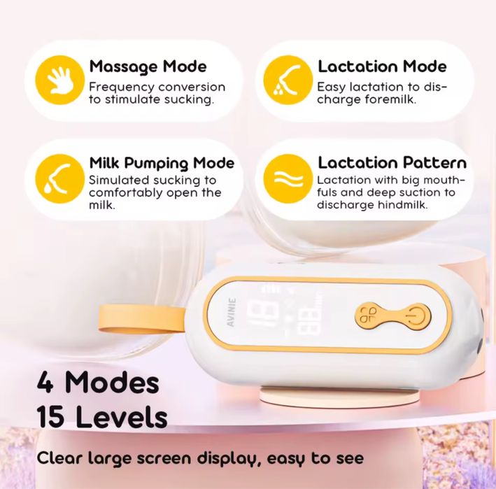 Hands free помпа за кърма