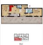 PENTHOUSE -Apartament 3 camere cu terasă pentru toti prietenii