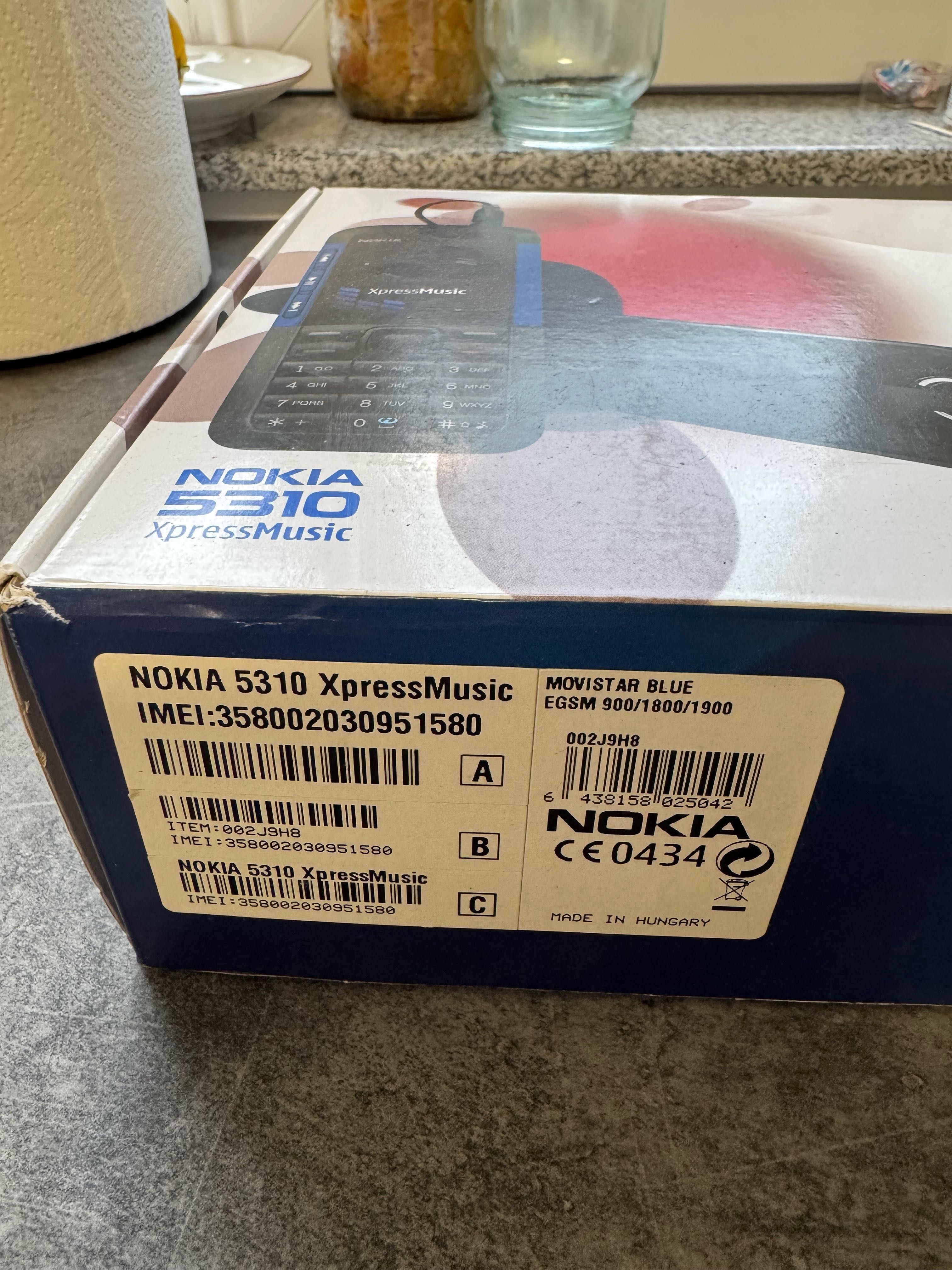 Nokia 5310 XpressMusic Чисто нова внос Испания