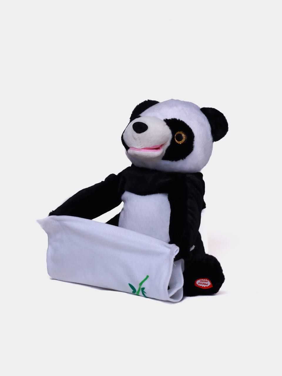 Пикабу панда. Peekaboo panda.
