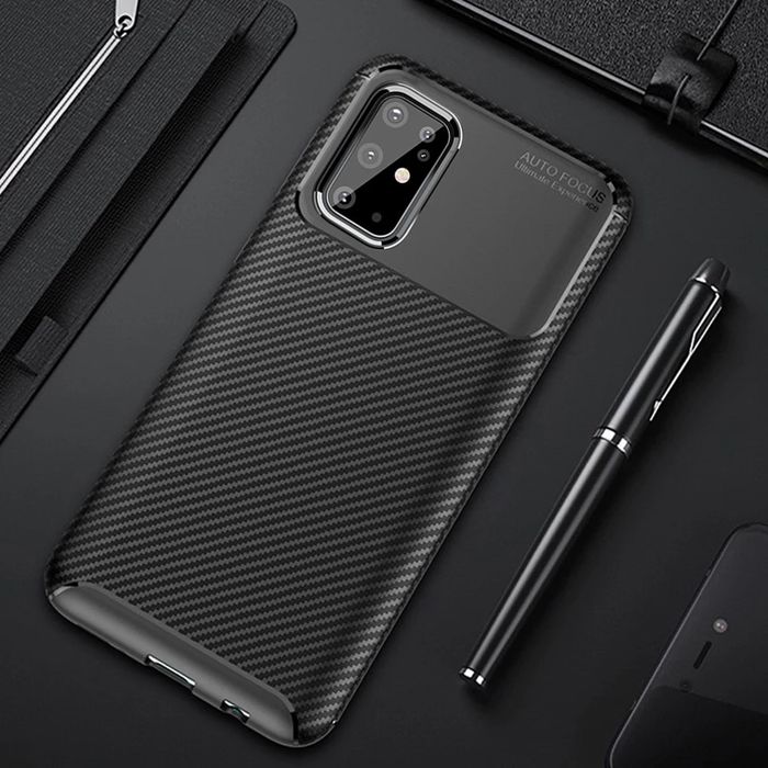 Samsung S20 FE S21 FE S23 FE S24 FE Husa Carbon Style Din Silicon 0,5M