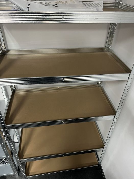 Стилажи 8 броя по 5 рафта