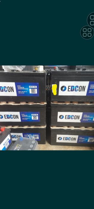 Аккумуляторы EDCON 225 Made in Europe.
Гарантия 1 год .
Качество прове