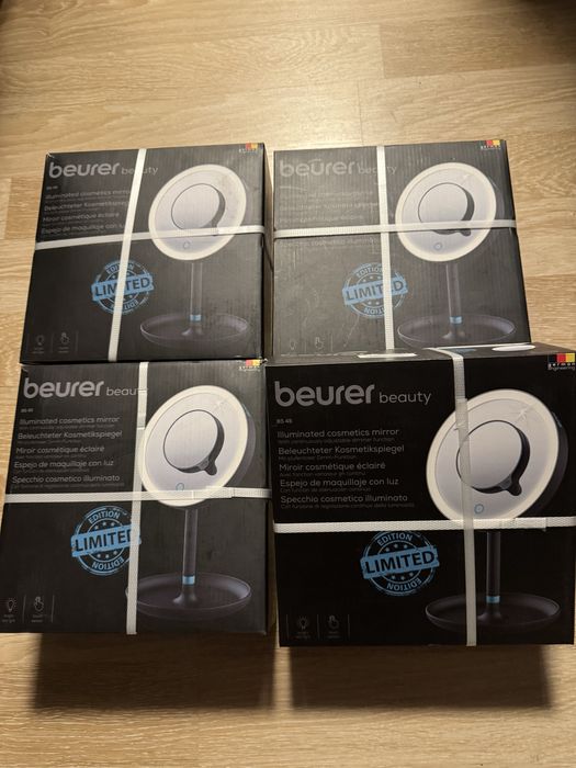 Oglinda machiaj cosmetica BEURER 45 black cu LED