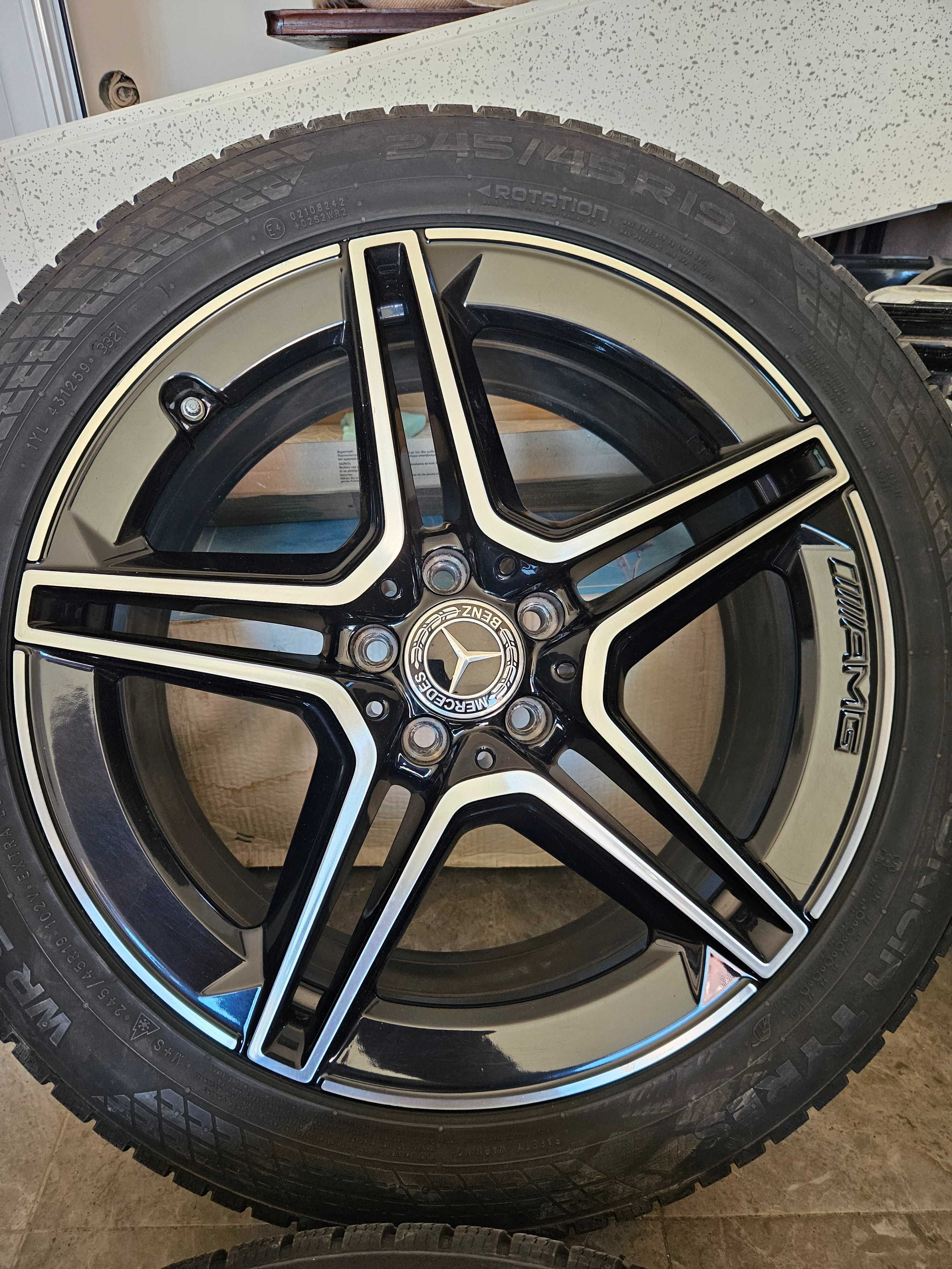 Оригинални ДЖАНТИ 19" 8J  5X112 Mеrcedes AMG