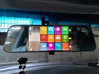 Oglinda auto DVR cu touchscreen 4K