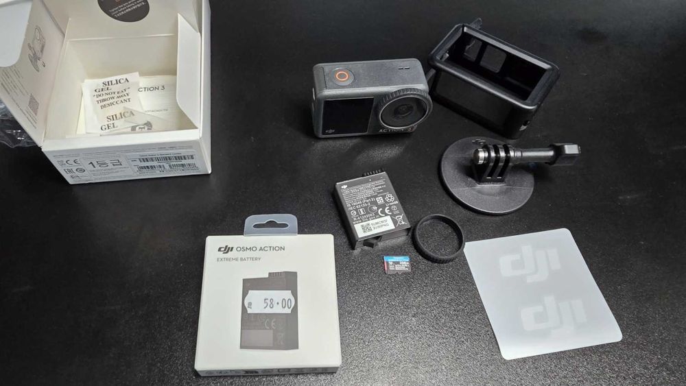 DJI Osmo Action 3 Standard Combo + 256GB microSD карта + втора батерия